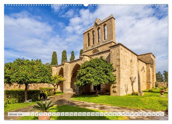 Produktbild: Urlaubsparadies in Nordzypern (hochwertiger Premium Wandkalender 2026 DIN A2 quer), Kunstdruck in Hochglanz