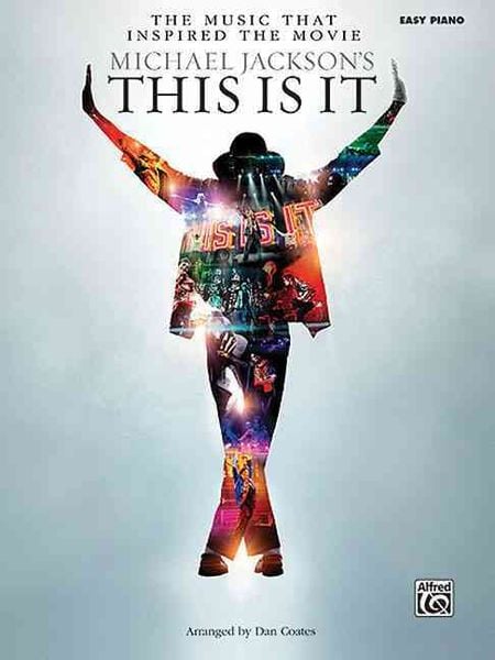 Produktbild: The Music That Inspired the Movie - Michael Jackson's This Is It Piano Sheet Music Songbook for Piano Keyboard Lyrics Chord Symbols Full Color Photos 15 Songs Arranged by Dan Coates
