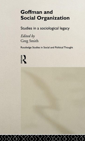 Produktbild: Goffman and Social Organization