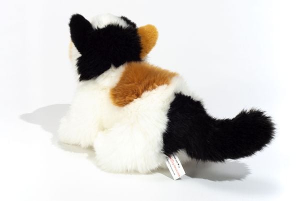 Produktbild: Teddy Hermann 90698 - Gl&uuml;ckskatze, Stofftier, Pl&uuml;schtier, 24 cm