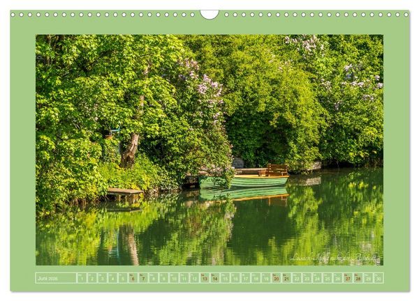 Produktbild: Fl&ouml;&szlig;erstadt Wolfratshausen (Wandkalender 2026 DIN A3 quer), CALVENDO Monatskalender