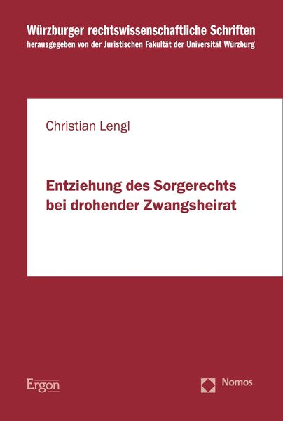 Produktbild: Entziehung des Sorgerechts bei drohender Zwangsheirat
