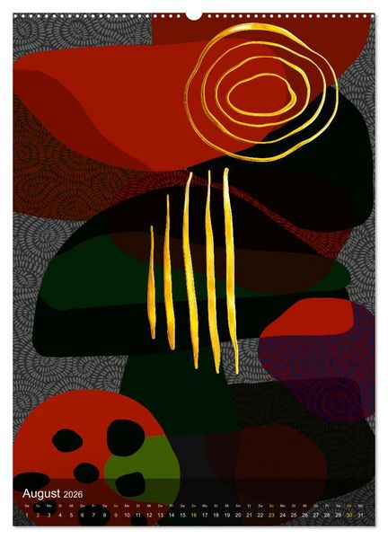 Produktbild: Kunst im Zeitgeist (hochwertiger Premium Wandkalender 2026 DIN A2 hoch), Kunstdruck in Hochglanz