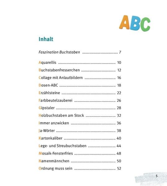 Produktbild: Das kreative ABC-Buch