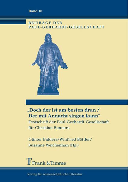 Produktbild: 'Doch der ist am besten dran / Der mit Andacht singen kann'