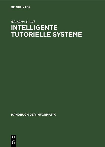 Produktbild: Intelligente tutorielle Systeme