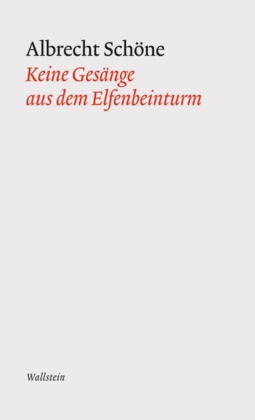 Produktbild: Keine Ges&auml;nge aus dem Elfenbeinturm