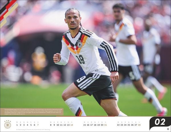 Produktbild: DFB M&auml;nner Posterkalender 2027