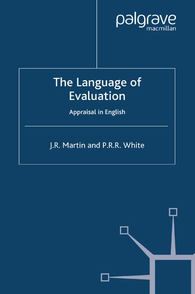 Produktbild: The Language of Evaluation