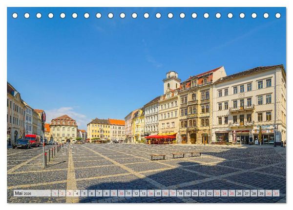 Produktbild: Zittau Impressionen (Tischkalender 2026 DIN A5 quer), CALVENDO Monatskalender