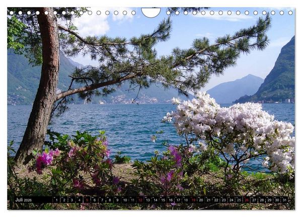 Produktbild: Wundersch&ouml;nes Tessin (Wandkalender 2026 DIN A4 quer), CALVENDO Monatskalender