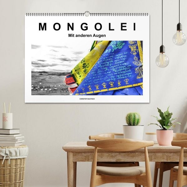 Produktbild: Mongolei &ndash; Mit anderen Augen (Wandkalender 2026 DIN A2 quer), CALVENDO Monatskalender