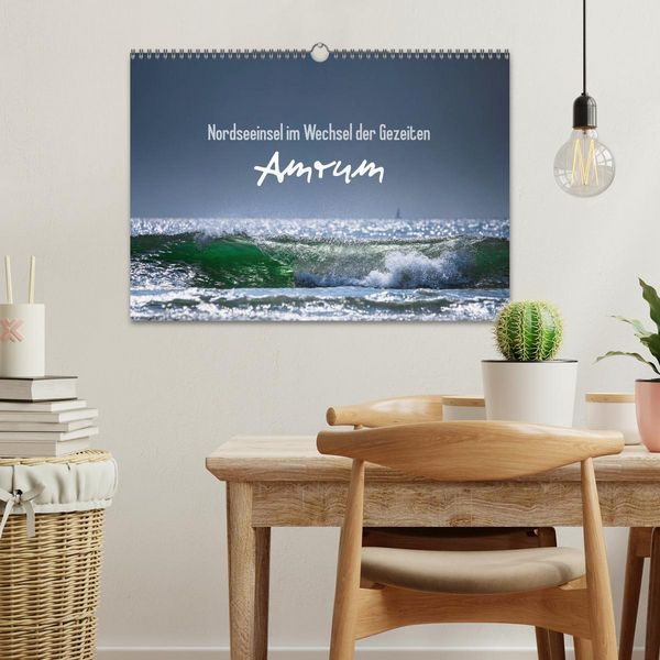 Produktbild: Amrum - Nordseeinsel im Wechsel der Gezeiten (Wandkalender 2026 DIN A3 quer), CALVENDO Monatskalender