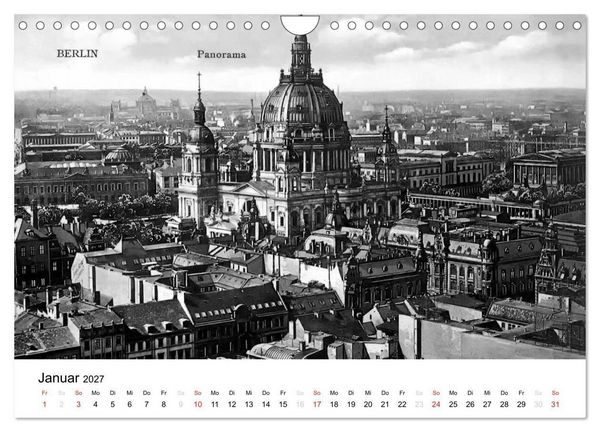 Produktbild: Gr&uuml;&szlig;e aus dem alten Berlin (Wandkalender 2027 DIN A4 quer), CALVENDO Monatskalender