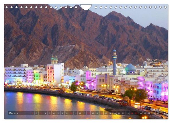 Produktbild: Oman - Eine Bilder-Reise (Wandkalender 2026 DIN A4 quer), CALVENDO Monatskalender