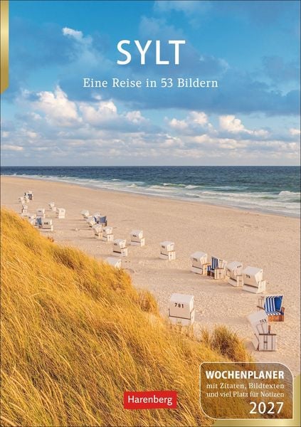 Produktbild: Sylt Wochenplaner 2027 - Eine Reise in 53 Bildern