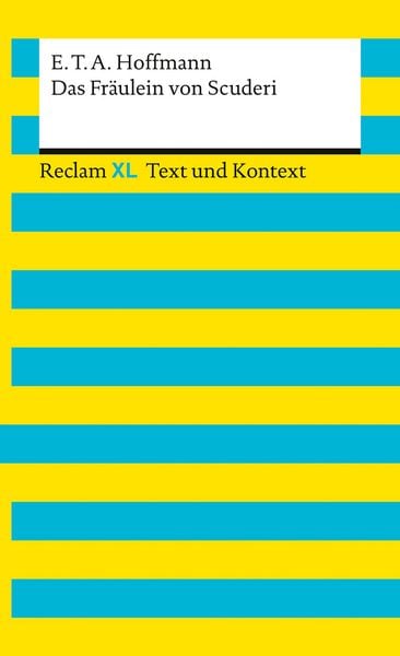 Produktbild: Das Fr&auml;ulein von Scuderi. Textausgabe mit Kommentar und Materialien