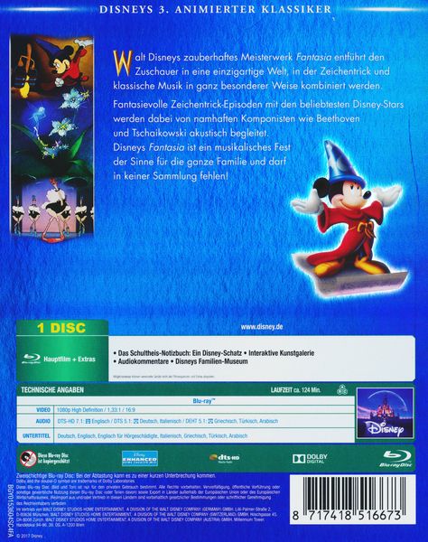 Produktbild: Fantasia - Disney Classics 3