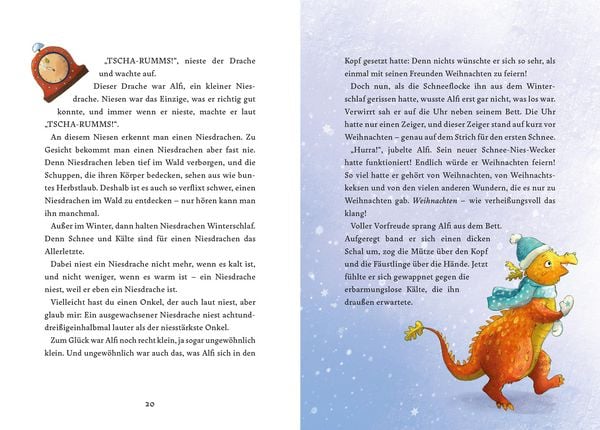 Produktbild: Was Drachen an Weihnachten machen &ndash; Eine Vorlesegeschichte in 24 Kapiteln