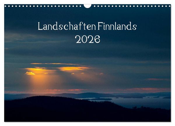 Produktbild: Landschaften Finnlands (Wandkalender 2026 DIN A3 quer), CALVENDO Monatskalender