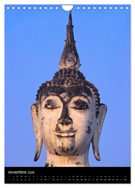 Produktbild: Bouddha Portraits du Sage (Calendrier mural 2026 DIN A4 horizontal), CALVENDO calendrier mensuel
