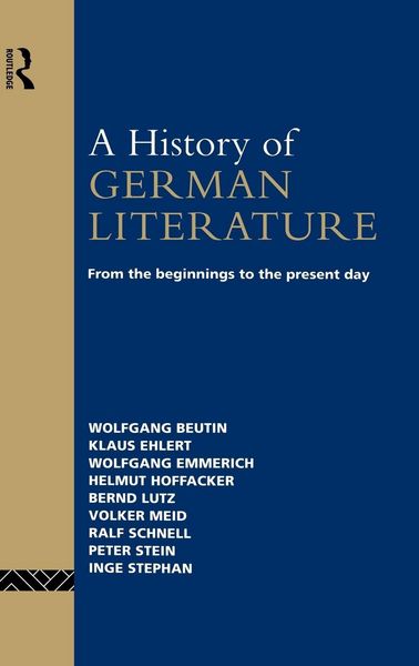 Produktbild: A History of German Literature