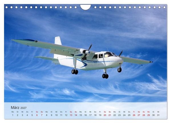 Produktbild: Flugzeuge &uuml;ber den Wolken (Wandkalender 2027 DIN A4 quer), CALVENDO Monatskalender