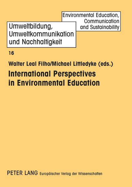 Produktbild: International Perspectives in Environmental Education