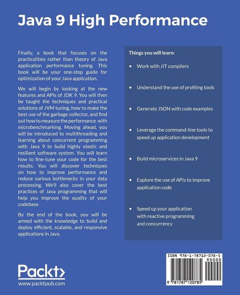 Produktbild: Java 9 High Performance
