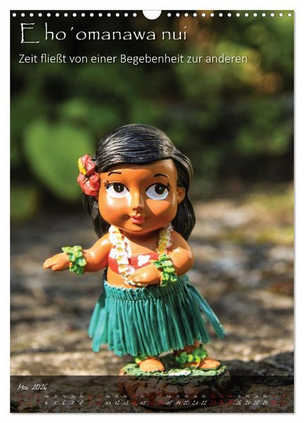 Produktbild: Hula Dancer - Hawaiianische Weisheiten (Wandkalender 2026 DIN A3 hoch), CALVENDO Monatskalender