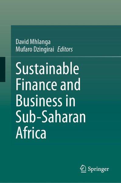 Produktbild: Sustainable Finance and Business in Sub-Saharan Africa