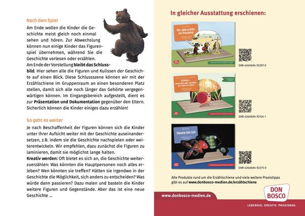 Produktbild: Es klopft bei Wanja in der Nacht. Erz&auml;hlschienen-Figurenset