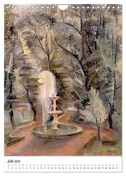 Produktbild: Alice Bailly (Wandkalender 2027 DIN A4 hoch), CALVENDO Monatskalender