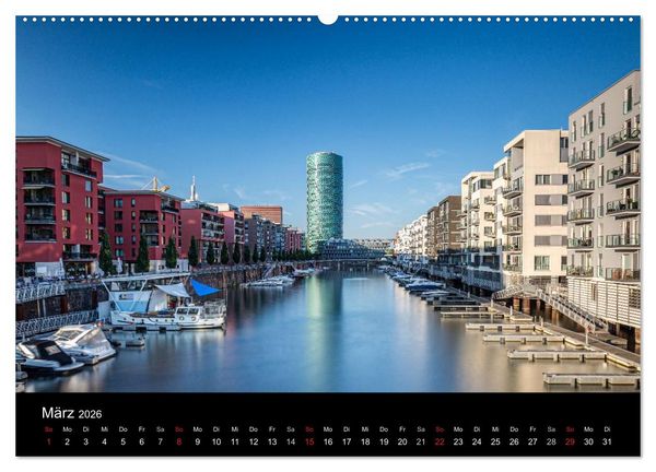 Produktbild: Frankfurt am Main (hochwertiger Premium Wandkalender 2026 DIN A2 quer), Kunstdruck in Hochglanz