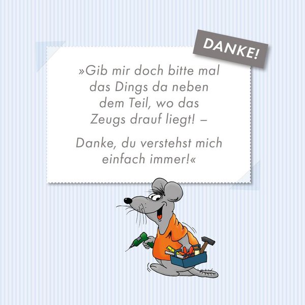 Produktbild: Uli Stein: Gute W&uuml;nsche!: Vielen Dank!