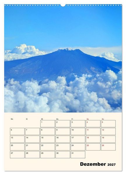 Produktbild: Taormina - &Auml;tna, Meer und antike Steine (Wandkalender 2027 DIN A2 hoch), CALVENDO Monatskalender