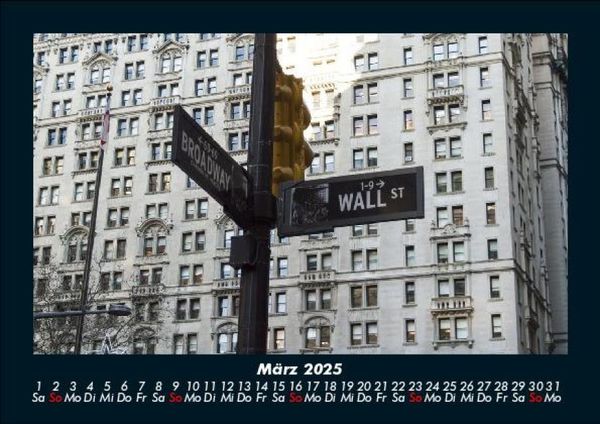 Produktbild: New York 2025 Fotokalender DIN A5