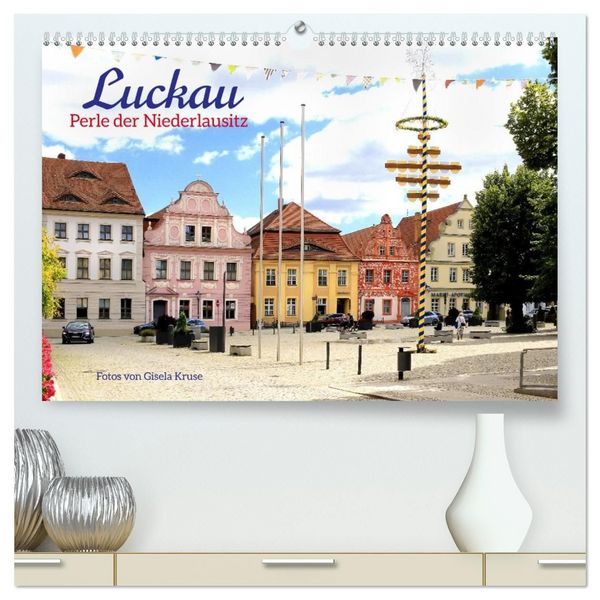 Produktbild: Luckau - Perle der Niederlausitz (hochwertiger Premium Wandkalender 2027 DIN A2 quer), Kunstdruck in Hochglanz
