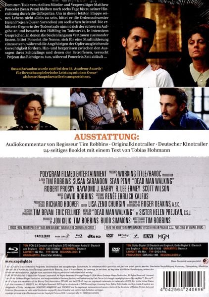 Produktbild: Dead Man Walking - Sein letzter Gang - 2-Disc Limited Collector's Edition im Mediabook (Blu-ray + DVD)
