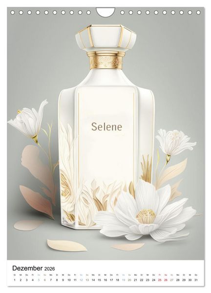 Produktbild: Parfum Eleganz im Glas (Wandkalender 2026 DIN A4 hoch), CALVENDO Monatskalender