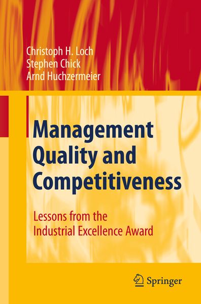 Produktbild: Management Quality and Competitiveness
