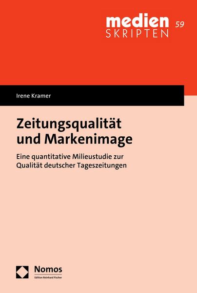 Produktbild: Zeitungsqualit&auml;t und Markenimage