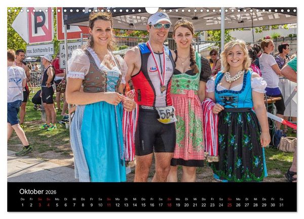 Produktbild: Fascination Triathlon (Wandkalender 2026 DIN A3 quer), CALVENDO Monatskalender