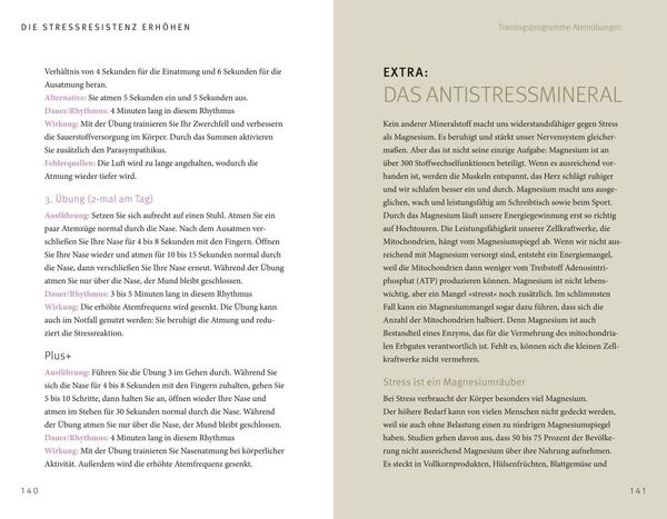 Produktbild: 6 Atemz&uuml;ge und nie wieder gestresst