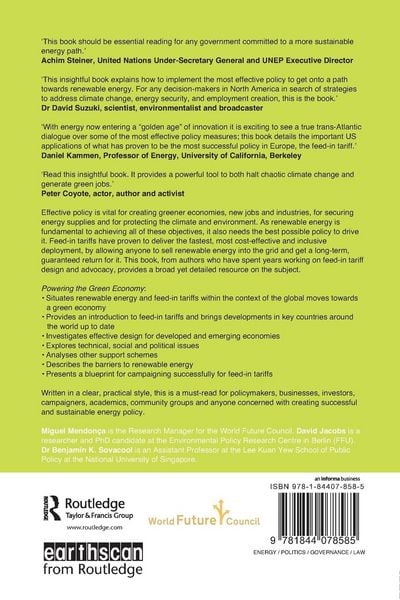 Produktbild: Powering the Green Economy