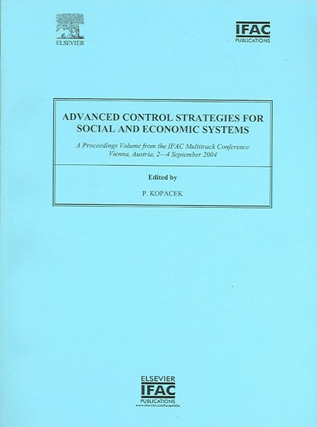 Produktbild: Advanced Control Strategies for Social and Economic Systems