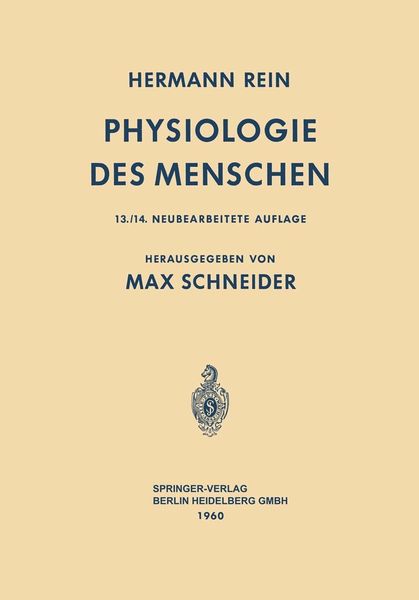 Produktbild: Einf&uuml;hrung in die Physiologie des Menschen