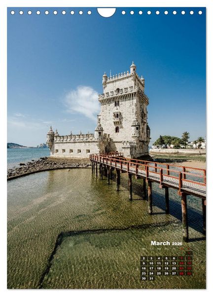 Produktbild: Cityscapes of Lisbon (Wall Calendar 2026 DIN A4 portrait), CALVENDO 12 Month Wall Calendar