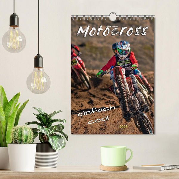 Produktbild: Motocross - einfach cool (Wandkalender 2026 DIN A4 hoch), CALVENDO Monatskalender
