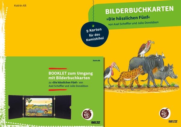 Bilderbuchkarten »Die hässlichen Fünf« von A. Scheffler und J. Donaldson, Sonstige von Katrin Alt, Beltz Verlagsgruppe GmbH & Co. KG, 4019172600273